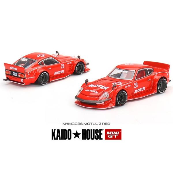 MINI GT 1/64 ダットサン KAIDO フェアレディ Z Mini GT KAIDO 1/64 NISSAN FAIRLADY Z GT ADVAN Die Cast Model