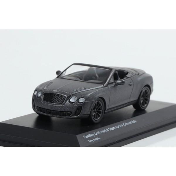 Kyosho】 1/64 Bentley Continental Supersports Convertible Gray
