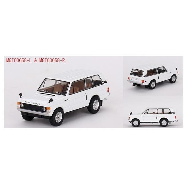 MINI GT 1/64 レンジ ローバー ダボス ホワイト(右ハンドル