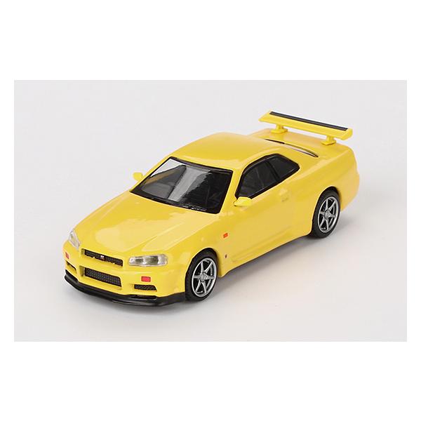 MINI GT 1/64 Nissan スカイライン GT-R R34 Vスペック ライティング