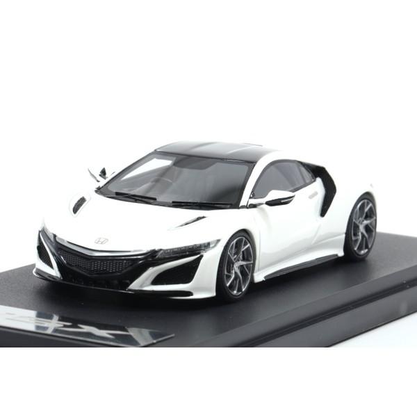 ホビージャパン MARK43 1/43 ホンダNSX (NC1) 2017 130Rホワイト 完成品 MARK43】 1/43 ホンダNSX (NC1) 2017 (130Rホワイト