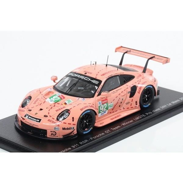 スパーク】 1/43 Porsche 911 RSR No.92 GT Team Winner LMGTE スパーク】 1/43 Porsche 911 RSR No.92 GT Team Winner LMGTE