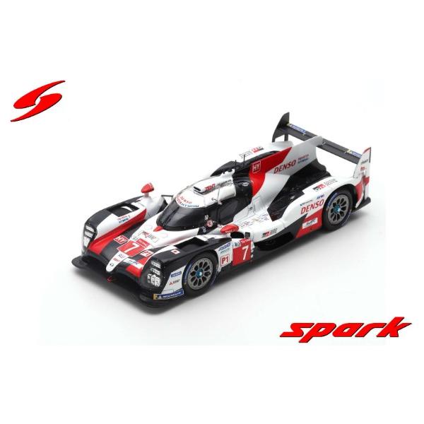 Spark 1/43 TOYOTA TS050 HYBRID No.7 GAZOO Racing 2nd 24H Le Mans
