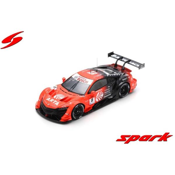 ミニカー SPARK 1/43 ARTA MUGEN NSX-GT SUPER GT Spark 1/43 ARTA NSX-GT No.8 GT500 SUPER GT 2020 Tomoki