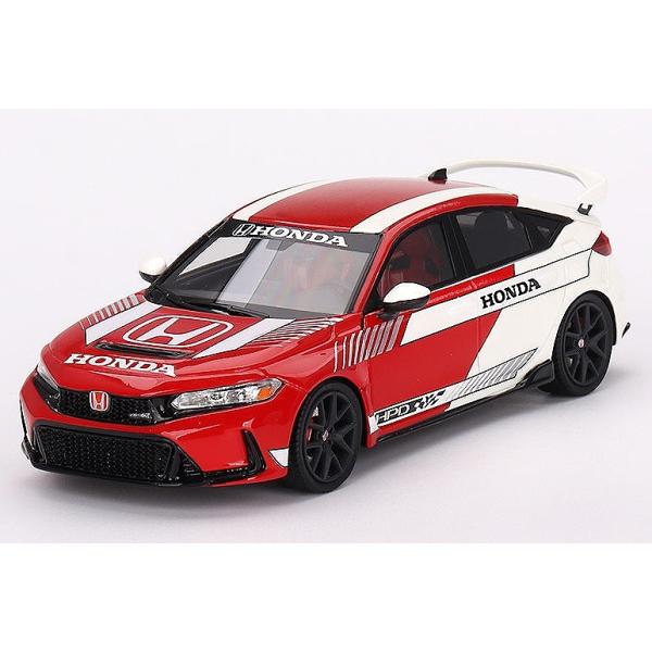 TSM 1/43 Honda シビック Type R 2023 #1 ペースカー レッド