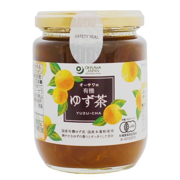 オーサワの有機ゆず茶【販売期間：9月1日〜3月31日予定】 260g