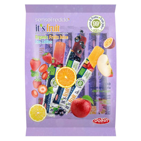 it's fruit オーガニックフルーツウォーターアイスバー(パープル) 400ml(40ml×10本)
