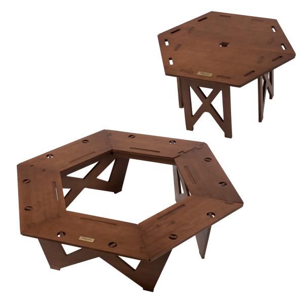 Hilander アウトドアテーブル ハイランダー ヘキサゴンテーブル