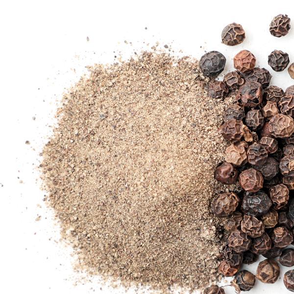 ブラックペッパー100g 黒こしょう 胡椒 粒タイプ & パウダータイプ Whole Powder Black Pepper 100g