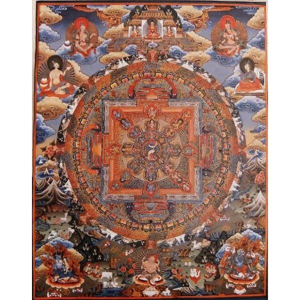 阿弥陀如来曼荼羅(柔和尊) ポスター(原画実寸大)Ms05 阿弥陀如来曼荼羅(柔和尊) ポスター(原画実寸大)Ms05