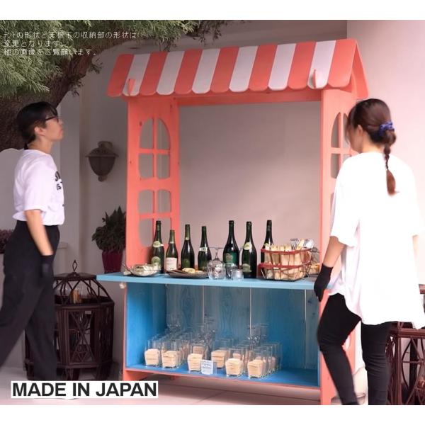 インベント 屋台 対面販売 マルシェ 出店 レジ台 看板 受付 木製