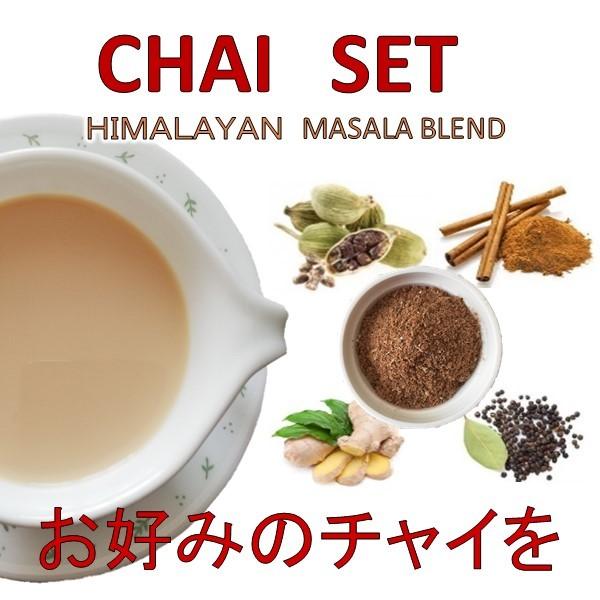 チャイセット12杯分 スパイス付き おうちカフェ 免疫力アップ