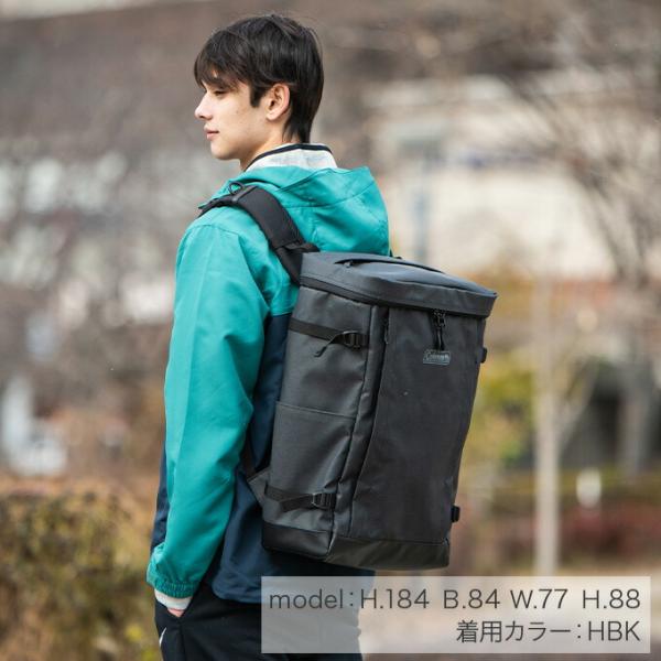 コールマン リュック シールド35 ヘザーブラック 35L メンズ