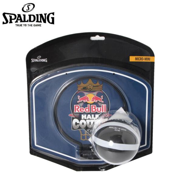 ■素材：ミニボール/ビニールミニゴール/プラスチック■サイズ：ボードサイズ/W28.5cm×H24cmリングサイズ/直径約17cmボールサイズ/直径約10cm■特徴：SPALDINGがサポートする3x3トーナメント「Red Bull HAL...