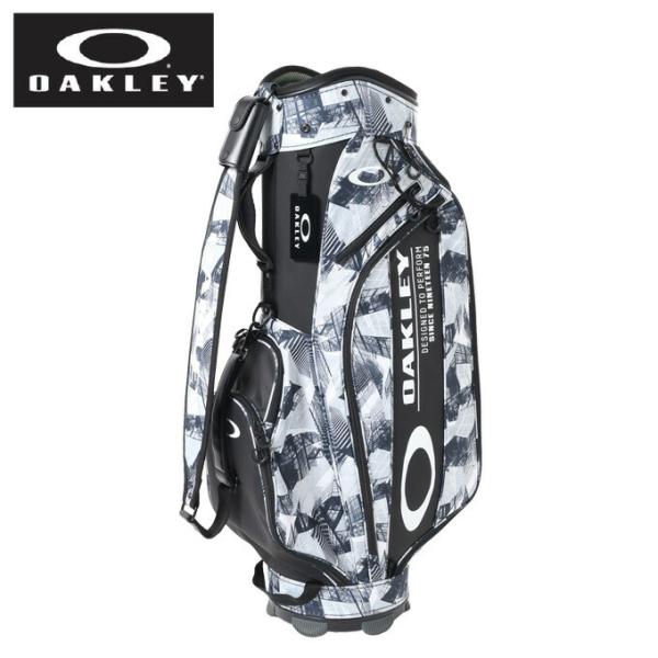 OAKLEY BG キャディーバッグ 13.0 WHITE DIGITAL 沖縄県内（離島含）3，300円以上送料無料】オークリー キャディバッグ
