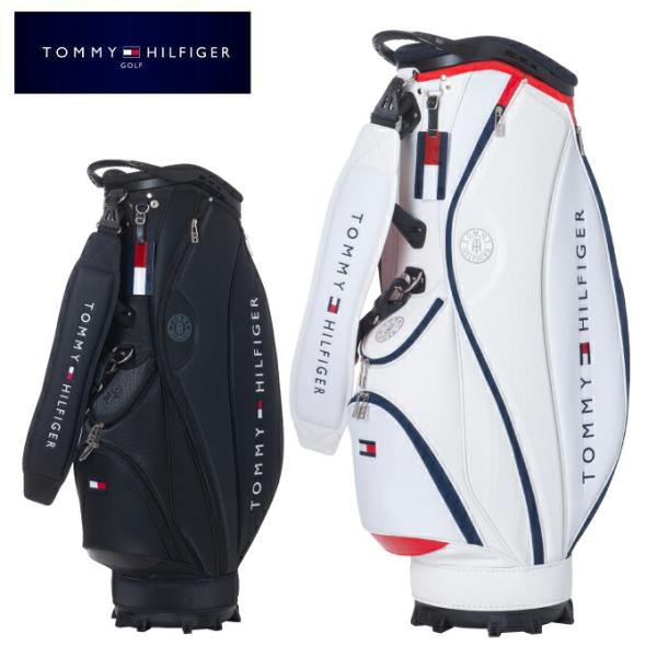 【新品】トミーヒルフィガー／キャディバッグ トミーヒルフィガーゴルフ(TOMMY HILFIGER GOLF) キャディバッグ