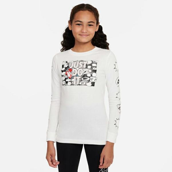 ナイキ Tシャツ 長袖 ジュニア YTH NSW ボクシー LS SP23 DX9532-100