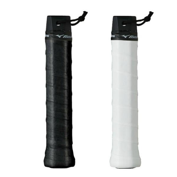 ミズノ史上最高のグリップ性を持った定番モデルの3本入。ウェットタイプ。■カラー：01(WH/ホワイト)、09(BK/ブラック)■サイズ：厚み0.6×幅25×長さ1200mm■素材：ポリウレタン、ポリエステル■原産国：日本製検索ワード：ウェッ...