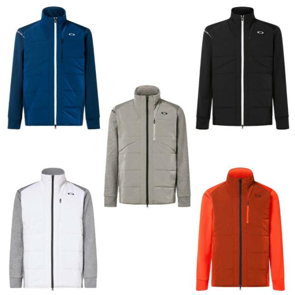 @*6様 新品 オークリー ゴルフウェア HYBRID PUFF フリースジャケ オークリー ゴルフウェア ブルゾン メンズ OAKLEY HYBRID PUFF FLEECE