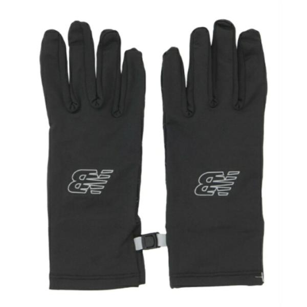 【沖縄県内（離島含）3，300円以上送料無料】ニューバランス  ランニング 手袋 スピードライトウェイトグローブ LAG31152 BK new balance