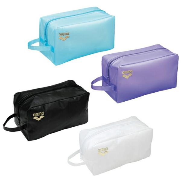 まちの長さをたっぷりとった大型のプルーフバッグです。スイミングの後、濡れたものを収納するのに便利です。中が見やすいブルー、パープル、中が見えにくいホワイト、ブラックとお好みに合わせてお使い頂けます。■カラー：BLU ( ブルー )BLK (...