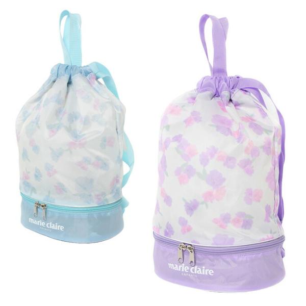 ■カラー：PPL、SAX■サイズ：F■素材：本体/ポリエステル持ち手・ヒモ部分/ポリプロピレン■原産国：中国検索ワード：プールバッグ スイムバッグ