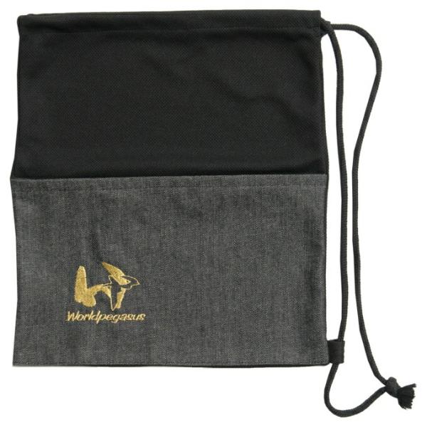 ■カラー：90(ブラック)■サイズ：38.5×33.5cm（縦×横）※製品によって仕上りサイズに多少の誤差がありますのでご了承下さいませ。■素材：ポリエステル■原産国：中国■特徴：WPロゴ金刺繍 収納スペース付検索ワード：カバン 鞄 野球