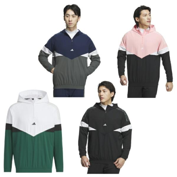 アディダス ゴルフウェア ブルゾン メンズ ツイストウィーブアーカイブ