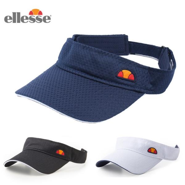 バイザー付きテニス、バトミントンウェアー エレッセ 上下 バイザー