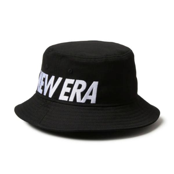 ニューエラ(NEW ERA) ハット メンズ レディース バケット01 Essential ワードマークロゴ ブラック 14667766 【国内正規品】 sw