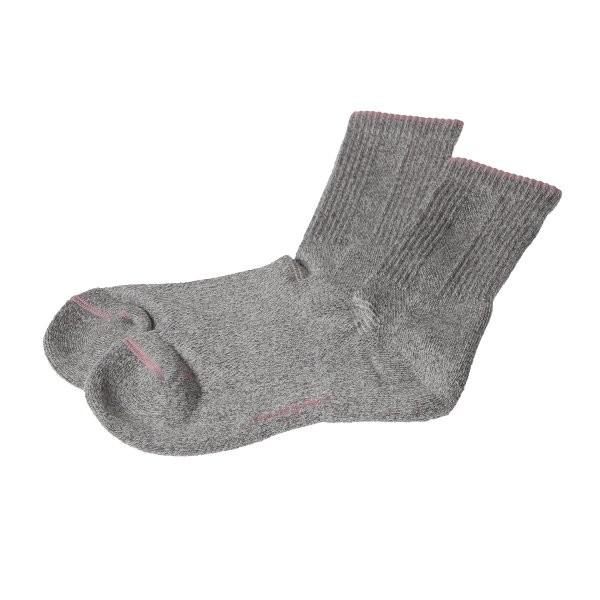 吸水速乾性に優れたドラロンを使用。■素材：綿、アクリル、ポリエステル、ポリウレタン、ナイロン■カラー：グレー■サイズ：22.0cm〜24.0cm■生産国：日本製検索ワード： 靴下 くつ下 ソックス 登山 アウトドア キャンプ トレッキング ...