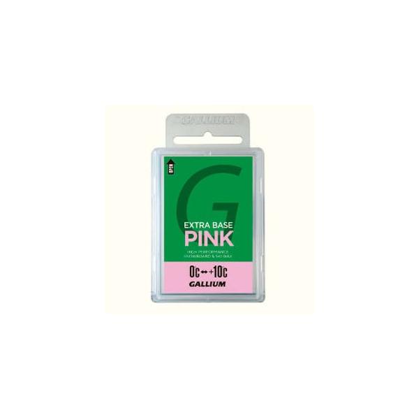 ガリウム ワックス ベースワックス 0〜+10度 水分の多い雪質対応 エクストラベース ピンク EXTRA BASE PINK 100g SW2076 GALLIUM スキー スノーボード