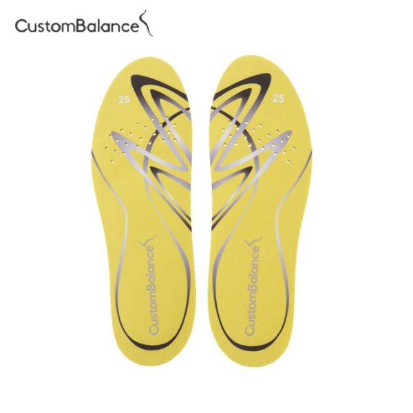 カスタムバランス CustomBalance インソール メンズ レディース インパクトイエロー 7258 カスタムバランス CustomBalance インソール メンズ レディース