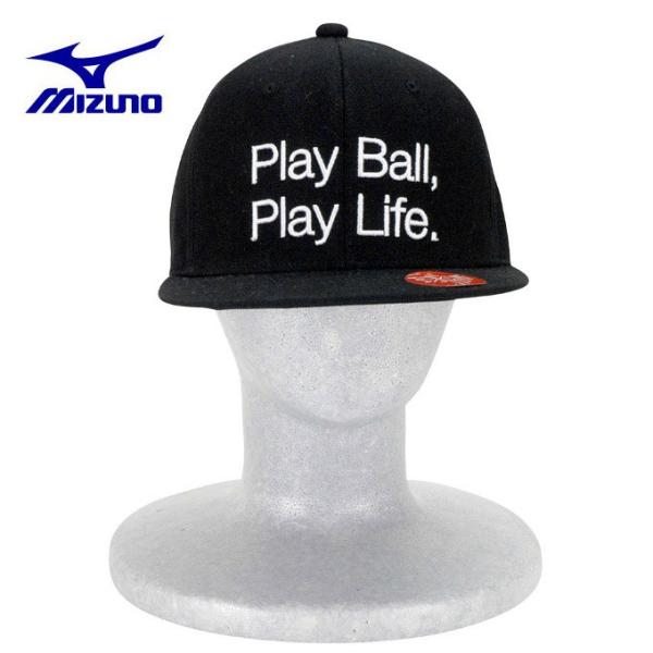 ミズノ キャップ 帽子 メンズ レディース 球活オリジナルフラットキャップ ユニセックス 12JW7X9709 MIZUNO