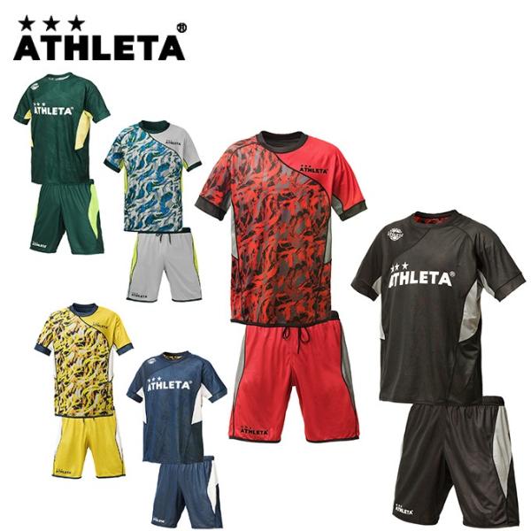 超目玉】 ATHLETA サッカーウェア セットアップ 男の子120 アスレタ 上下セット120 ジュニア⚽️サッカー