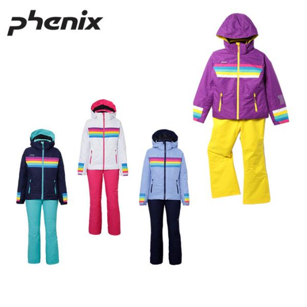 フェニックス Phenix スキーウェア 上下セット ジュニア Rainbow 