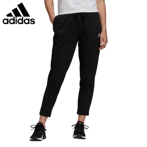 アディダス スウェットパンツ レディース エッセンシャルズ テーパード 7/8 パンツ GM5626 28998 adidas