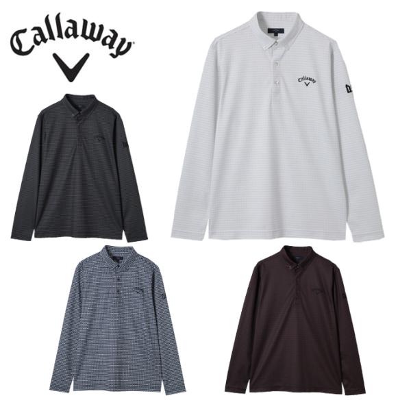 Callaway（キャロウェイ） ゴルフウェア ポロシャツ 長袖 メンズ