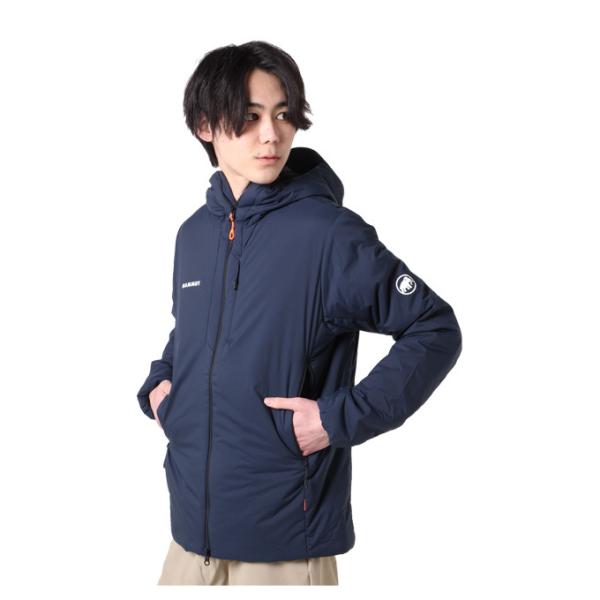 極美品 MAMMUT Rime In Flex Hooded Jacket AF マムート MAMMUT Rime IN Flex Hooded Jacket AF Men （marine