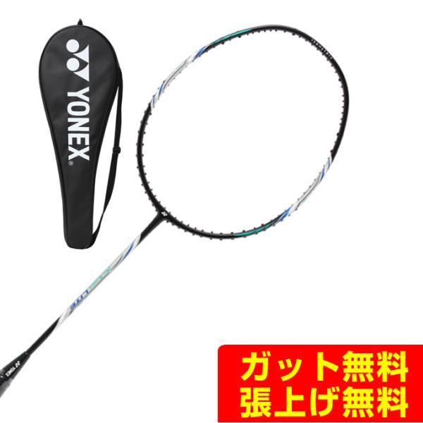 狙える!!飛ぶ!!強い■カラー：BK/SI■サイズ：4U5■推奨テンション：19〜24lbs※商品はガット未張り上げ(フレームのみ)となります。（ガットは付属しておりません）※返品不可となります。検索ワード：バトミントンラケット バドミント...