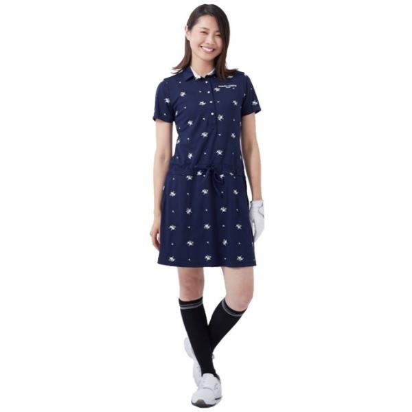 juju　美品マンシングウェアワンピースとマリクレール長袖の2点セット　L Marie Claire（マリ クレール） ゴルフウェア ワンピース レディース