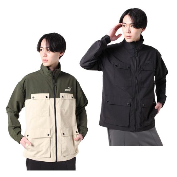 PUMA メンズジャケット 新品未使用 サイズ 【ＸＬ】ネイビー/グレー himaraya_0000001029755