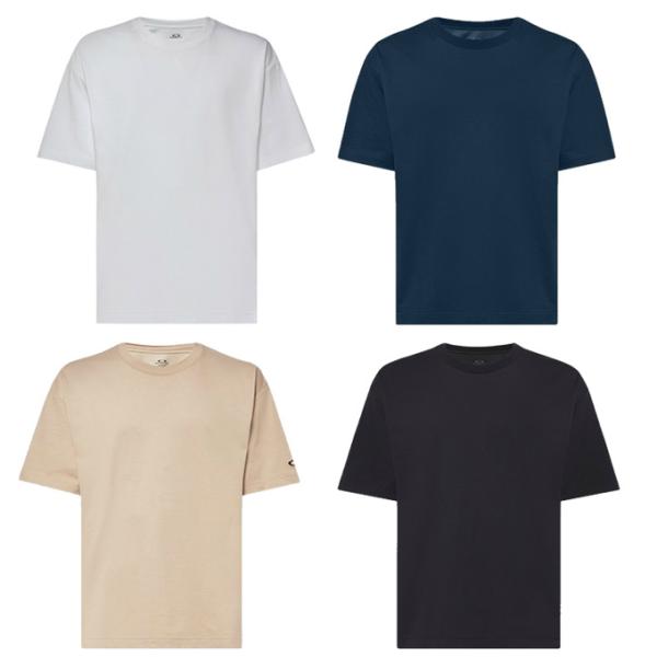 新品 半袖 Tシャツ Oakley オークリー ワンポイント 青 M Tシャツ カットソー 半袖 袖なし