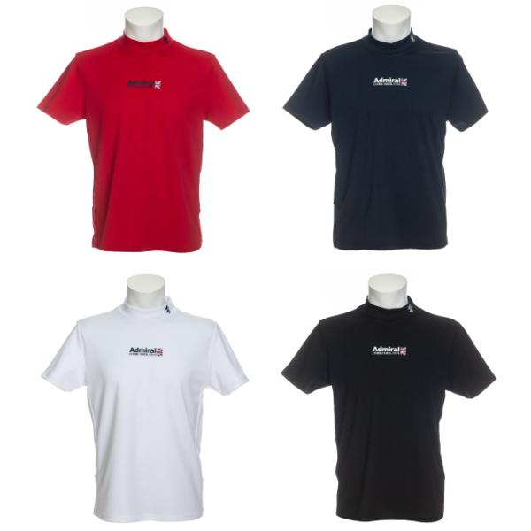 【アドミラル】シャツ Admiral（アドミラル） ゴルフウェア 半袖シャツ メンズ ハーフUJ半袖