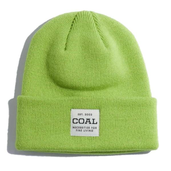 コール定番モデルであるUNIFORMのミドルフィット。環境に優しい素材ポリラナ(R)を使用しており、伸縮性のあるフィット感抜群のビーニーです。■カラー：ACID GREEN■サイズ：フリー/ FREE■フィット：ミドル■素材：ポリラナ(R)...