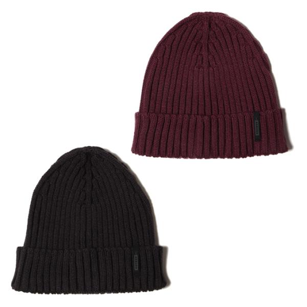 ■カラー：BLACK、BURGUNDY■素材：身生地/アクリル50%、ウール50% ( メリノウール )  ■原産国：台湾検索ワード：ニットキャップ ビーニー