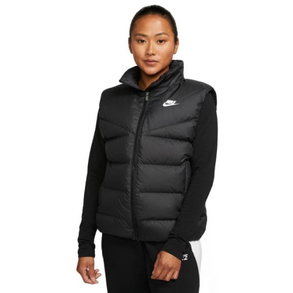 NIKE ウィメンズ　therma-fit ベスト　ブラック 新品未使用　M NIKE（ナイキ） ベスト レディース Therma-FIT ウィンドランナー