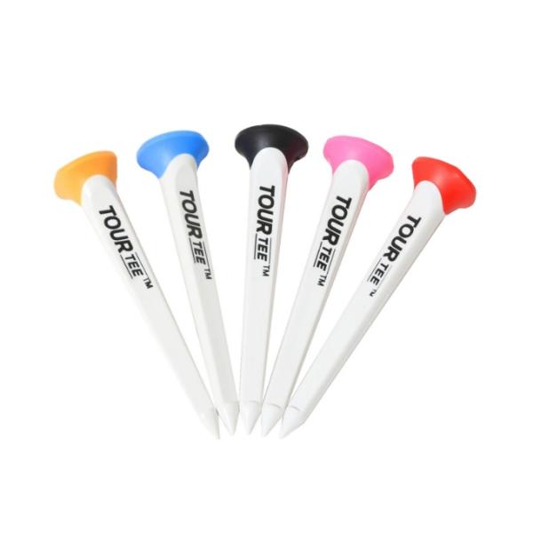 TOUR TEE オリジナル パックは、すべてのゴルファーがボールを高く上げて飛ぶのを見ることができる完璧な組み合わせです。オリジナルは大きなトップで地面に簡単に置くことができ (最初のティーのジッターに最適)、実質的に壊れないということは...