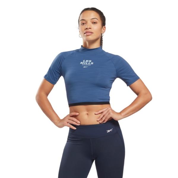 【海外限定・新品未開封】reebok lesmills  レスミルズ Tシャツ Reebok リーボック Tシャツ 半袖 レディース レズミルズ