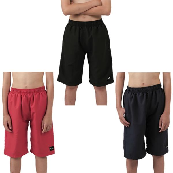 ■カラー：BK、NV、RD■サイズ：130cm、140cm、150cm、160cm■素材：ポリエステル100%■原産国：中国検索ワード：海水パンツ 海パン サーフショーツ 水陸両用サーフパンツ 水着 キッズ 男子 男児 こども ジュニア 子...